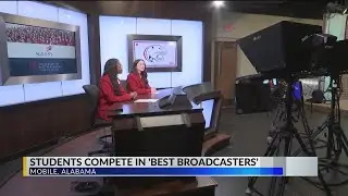 High school students put broadcast skills to the test at state-wide competition in Mobile