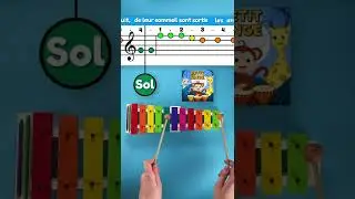 Apprenez la m&eacute;lodie de la comptine Petit Singe gr&acirc;ce aux couleurs !