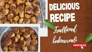 बिना फेल 1 दम खस्ता, खठी मिठी व कुरकुरीत बाकरवडी| bakarwadi recipe ##cookingwith_sayrasamina 