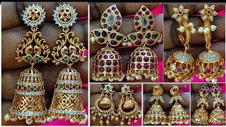Antique Finish Jimikki Earrings In Offer Price- 9884477450 WhatsApp #jmkimpon 🌹🌹🌹