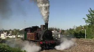 Historic railways in Luxembourg | Steam locomotives at Train 1900 & Minieresbunn (4K)