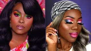 Melanin Makeup Tutorial 🙏🏾👩🏾| Dark Skin Makeup Tutorial ✨ #8
