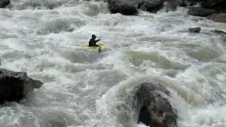 Kayaking Devil's Kitchen on the Maury River