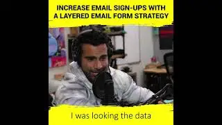 Increase Email Signups With A Layered Email Strategy