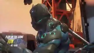 Overwatch first time huge pop as genji