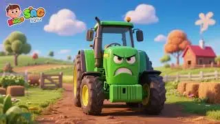 The Grumpy Green Tractor 2 🚜💚 | Kids Song & Farm Adventure | Learning with Fun!