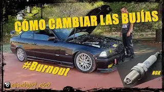 🔧🏁Tutorial mantenimiento  bmw E36 #320i 🔧(cambiamos bujías y sensor de posicion de mariposa)🔧🏁