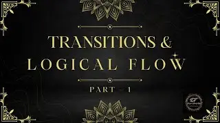 From Sentence to Sense: Transitions & Logical Flow Demystified &ndash; Ep. 1!✨📚