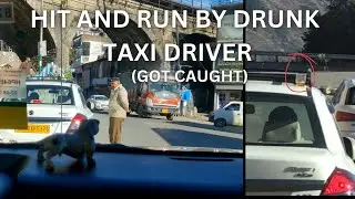DRUNK DRIVER DESTROYS AND RUNS || THAR HAVING SOME DONUTS || SOLAN-SHIMLA