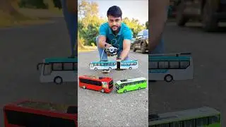Rechargeable Long Rc Luxury Buses Unboxing For City Tour