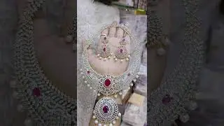 #cz stone jewelry collection# #premium quality jewelry sets# @leelareddy Fashion Collections