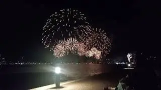 Pre 2026 New Year Fireworks Perth Elizabeth Quay at 8:30 