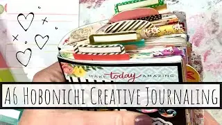 Creative Journaling in my A6 Hobonichi Techo