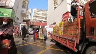 信陽市城區街頭巷尾騎行，城區居民的生活方式和環境