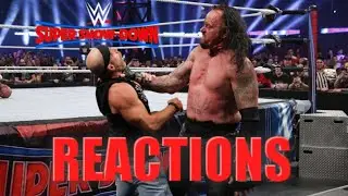 WWE SUPER SHOW-DOWN LIVE REACTIONS