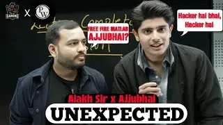 Unexpected Collab🤯 Alakh Sir with Ajjubhai🔥| Important message for Parents