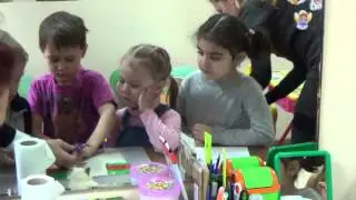 Fine motor skills development lesson in a group