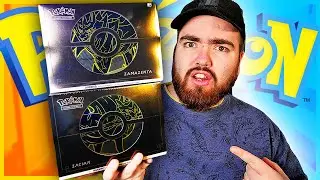 Opening the GOLDEN Pokemon Elite Trainer Box Plus! (x2!)