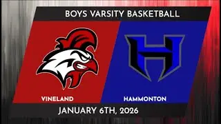 Vineland Boys Varsity Basketball vs. Hammonton | January 6th, 2026