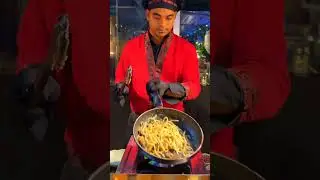 Garlic, Pasta & Pure Drama | Live Aglio Olio Station by Pugalia Caterers 🍝✨