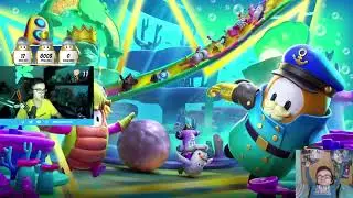 Mato a Mrkeroro10 en Fall guys(Final de kraken),se sorprende y gano la partida...🙂