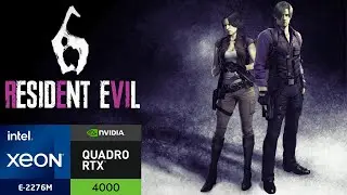 Resident Evil 6 on RTX 4000 | 💻 GPU test