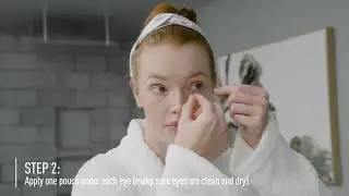 How to use: Eye V Hydrogel Patches