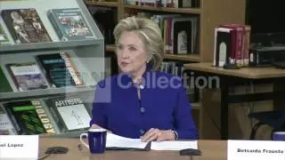 HILLARY CLINTON:IMMIGRATION-FAMILY ISSUE