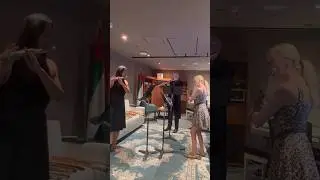 Playing flute trios with the super talented members of the all female Firdaus orchestra&nbsp;in&nbsp;Dubai! 🤩