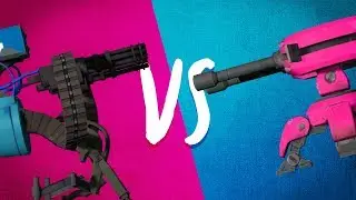Турель TF2 против турели Overwatch