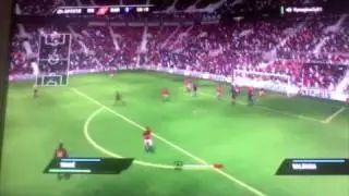 Manchester United vs FC Barcelona (FIFA 10 Online Team Play) - Second Half (PS3)