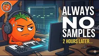 Making a Beat Speedrun WITHOUT Samples (2 Hours of Struggle) | FL Studio