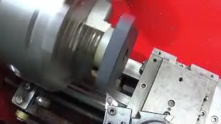 Blue Nano Carbide Insert Test Intermittent Cutting On The Mini Lathe