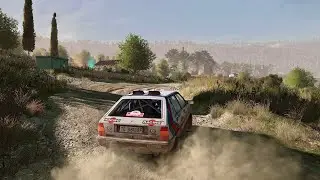 Trying to Beat the Clock in a Lancia Delta Integrale | WRC 10