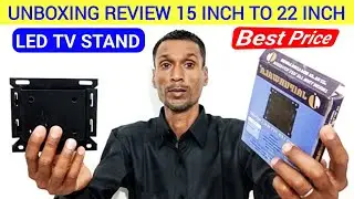 Mini led tv Stand | Unboxing review 15 inch to 22 inch led tv stand | #alldishprodects
