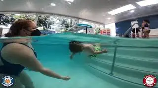 Swim baby learns conditioned self-rescue response ...