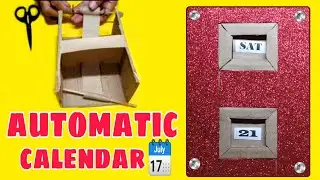How to Make A Digital Calendar | Beautiful Calender Making at Home | Hand Made Calendar Shopee