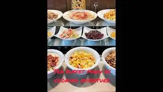 tea buffet by cooking adventure