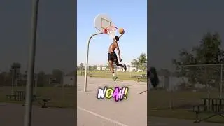 Rate This 360 Attempt #shorts #360dunk #windmill #dunkjourney