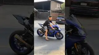 Arrow exhaust sound ❤️ #r1 #arrowexhaust #sportbike #yamaha #motorcycle