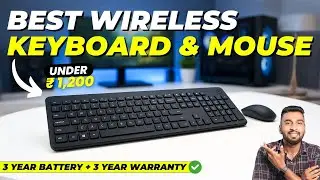 Best Wireless Keyboard & Mouse Combo 🔥 3 Year Battery Life