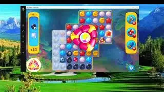 Fishdom Level 443 Completed | Beach Aquarium | F2P Strategy | Audio Talkthrough