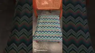 Boho Chair #boho #chair #shorts #youtubeshorts #money #furnitureflip #restoration #etsy #mcm #cane