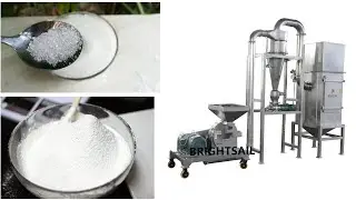 test-BSG 300 for sugar powder (powdered sugar mill)- info@brightsail-asia.com
