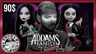 🤚 ¡NUEVAS SKULLECTOR DE LA FAMILIA ADDAMS! ✂️🌹 Morticia & Wednesday 🐙 - Xpreso & Muñecas