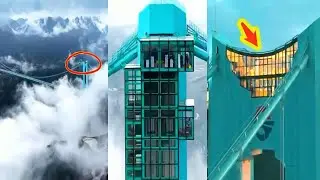 Worlds tallest bridge | বিশ্বের সবচেয়ে উঁচু সেতু | Huajiang Bridge | Sky Bridge | Sky Road | China