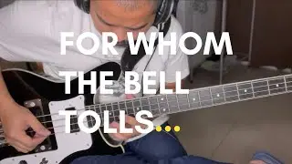 Harley Benton RB-414 BK w/ Omega Bridge - Metallica: For Whom the Bell Tolls Bass Cover