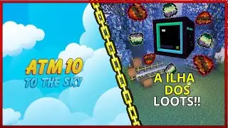 Como Automatizar Mobs com Hostile Neural Networks no Minecraft ATM 10 Sky #EP6