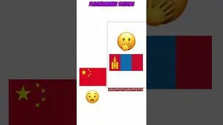 China wall vs mongol #countryballs #edit #china #momgol #chinawall