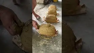 Beggar Chicken Mud Making Process